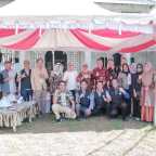 Peletakan Batu Pertama Pembangunan Gedung Pojok Alumni IKA FEB UHO